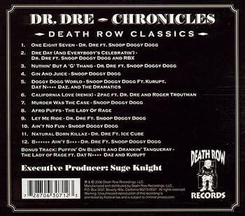 Dr. Dre - Death Row's Greatest Hits - The Chronicles